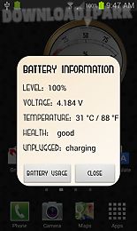 battery meter widget