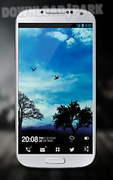 blue sky free live wallpaper