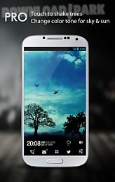 blue sky free live wallpaper