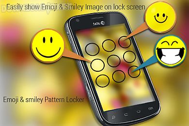 emoji and smiley lock screen