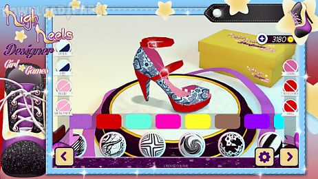 high heels designer girl games