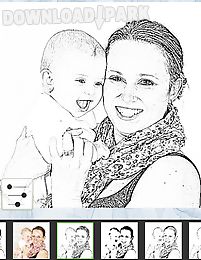 photo to pencil sketch effects