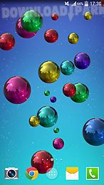 space bubbles live wallpaper