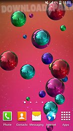 space bubbles live wallpaper