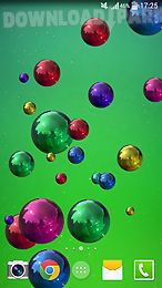 space bubbles live wallpaper