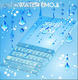 water theme for emoji keyboard
