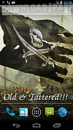 3d pirate flag live wallpaper