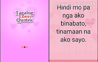 Tagalog love quotes
