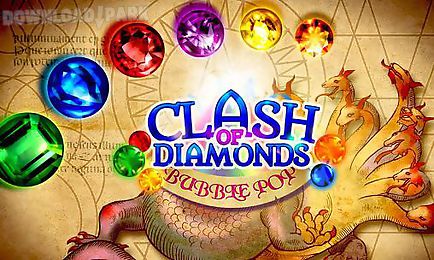 clash of diamonds: bubble pop