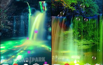 Neon waterfalls