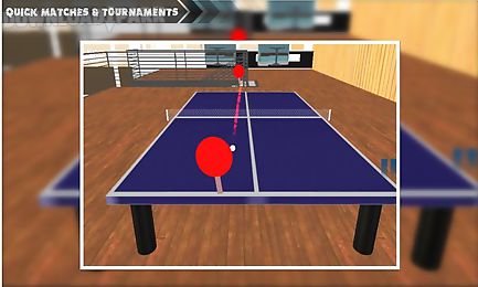 ping pong tabel tennis 3d