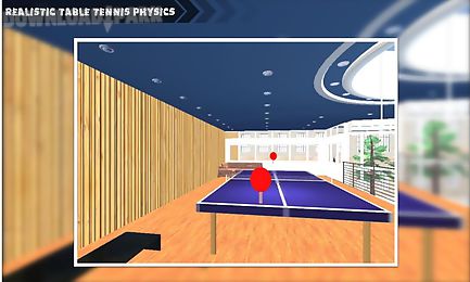 ping pong tabel tennis 3d