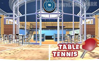 Ping pong tabel tennis 3d