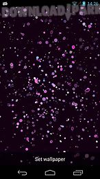 glitter dust 3d live wallpaper