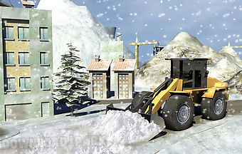 Hill climb snowplow simulator