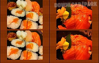 Find differences japanese food