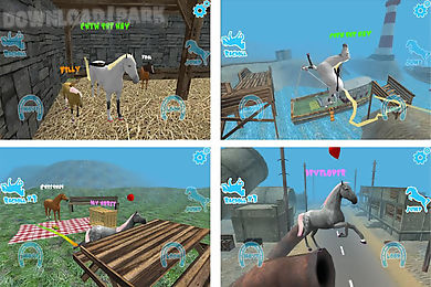 hill cliff horse - multiplayer