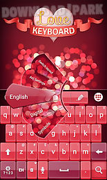 love keyboard theme
