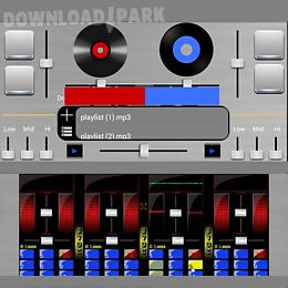 virtual dj mixer player