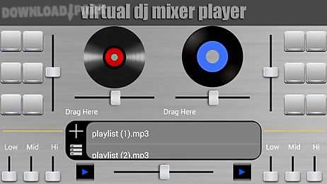 virtual dj mixer player