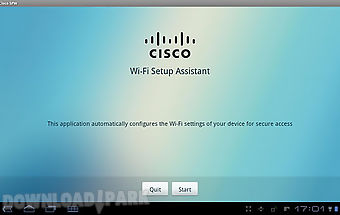 Cisco network setup assistant