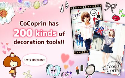 cocoprin: photo sticker app