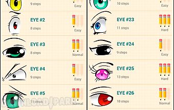 How to draw anime eyes