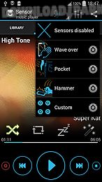 sensor music player