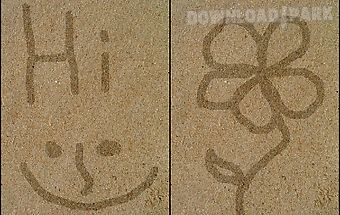 Draw on sand