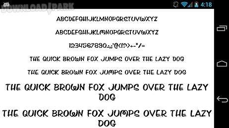 fonts for flipfont 50 comic