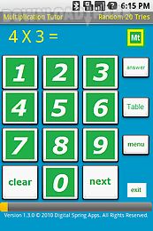 multiplication tutor