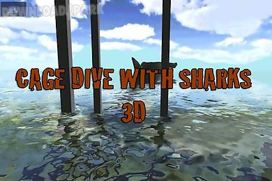 shark cage dive 3d