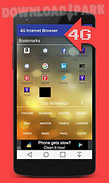 3g - 4g fast internet browser