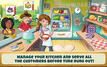 Kitchen scramble: cooking game