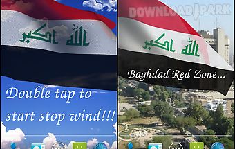 3d iraq flag live wallpaper