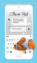 clown fish animated keyboard
