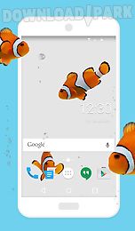 clown fish animated keyboard