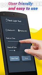 flashlight alert on call / sms