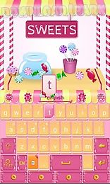 sweets go keyboard theme