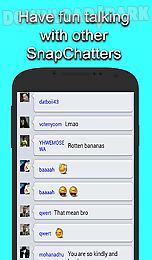 chat room for snapchat