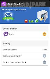 lock for viber