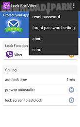 lock for viber