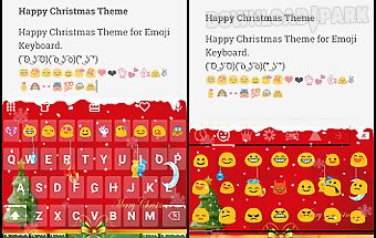 Merry christmas emoji keyboard