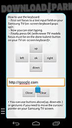 tv(samsung) touchpad remote