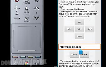 Tv(samsung) touchpad remote