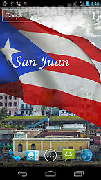 3d puerto rico flag lwp