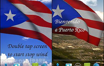 3d puerto rico flag lwp