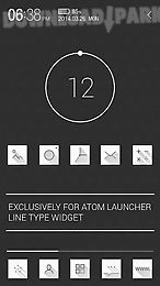 atom all in one widgets