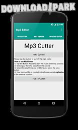 mp3 editor,merger & cutter