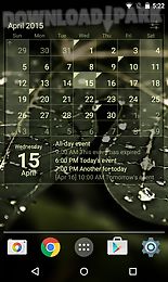 calendar widget: month+agenda
